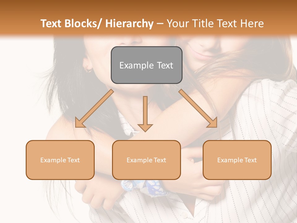 Mother And Daughter PowerPoint Template
