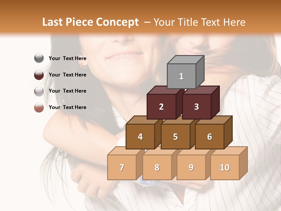 Mother And Daughter PowerPoint Template