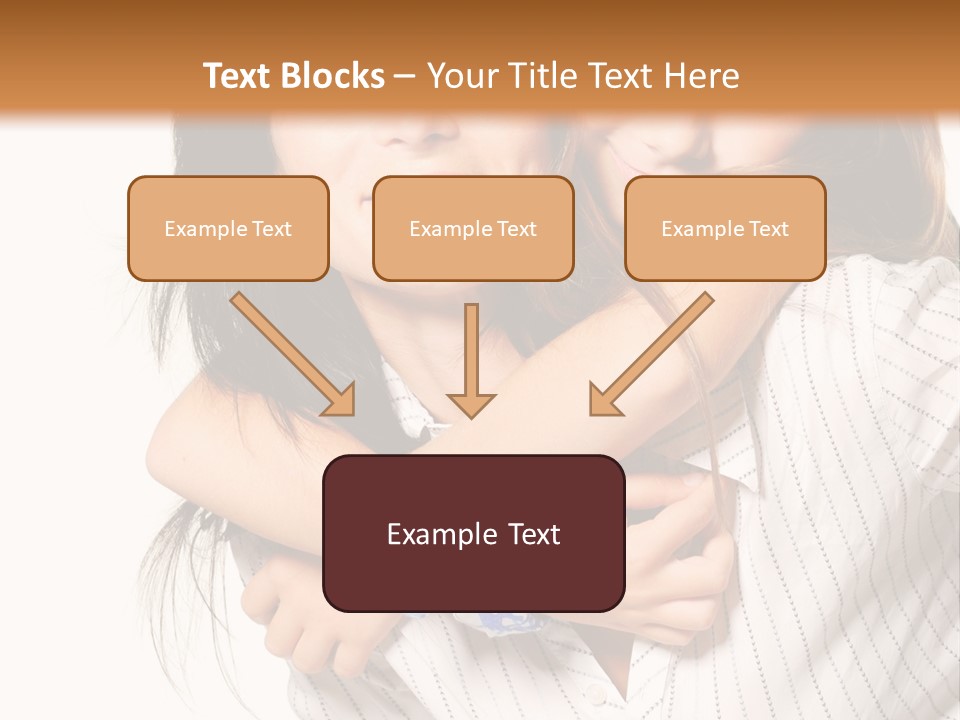 Mother And Daughter PowerPoint Template
