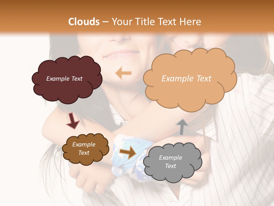 Mother And Daughter PowerPoint Template