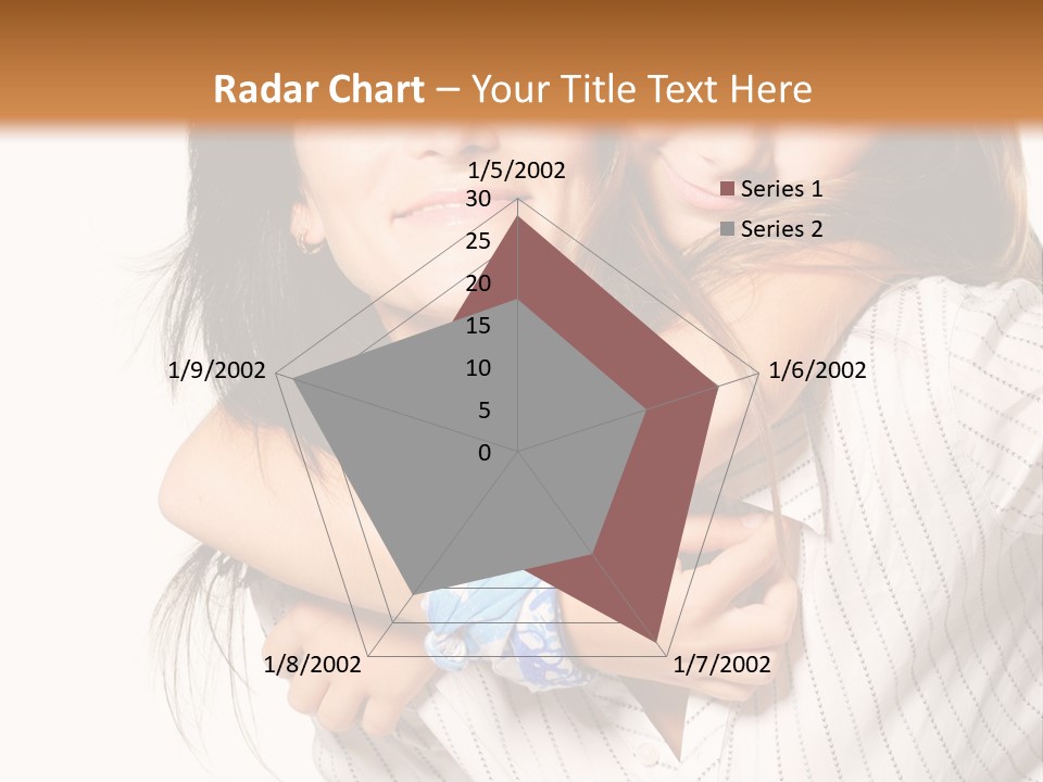 Mother And Daughter PowerPoint Template