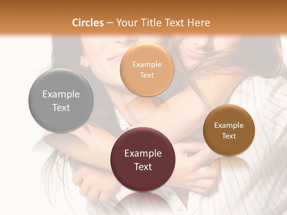 Mother And Daughter PowerPoint Template