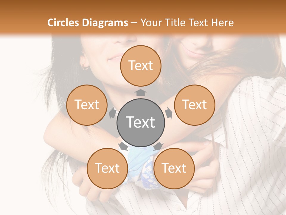 Mother And Daughter PowerPoint Template