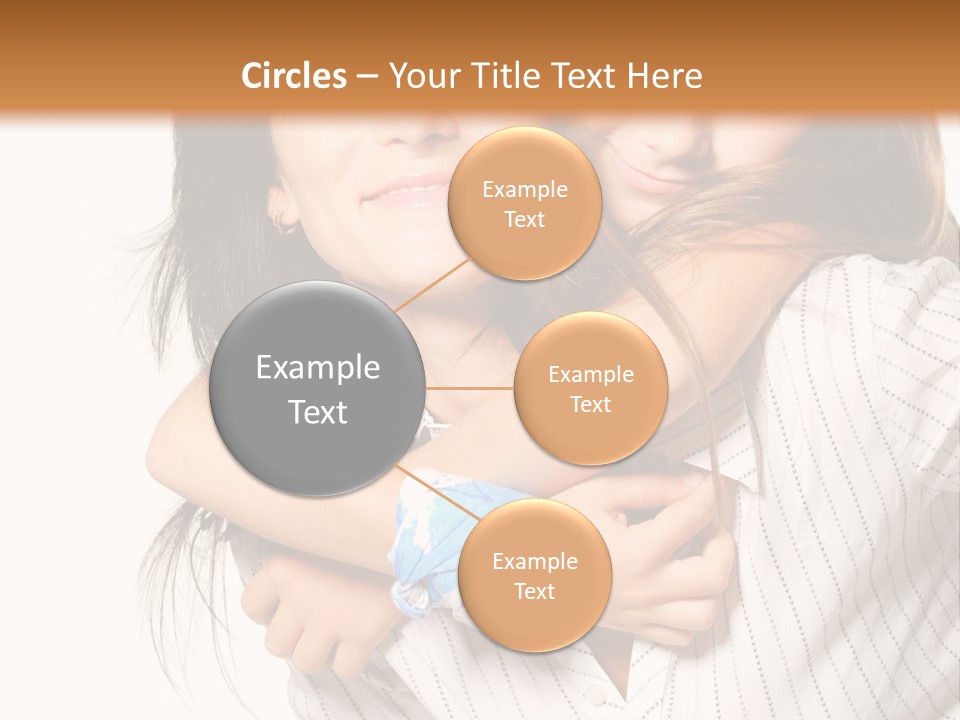 Mother And Daughter PowerPoint Template