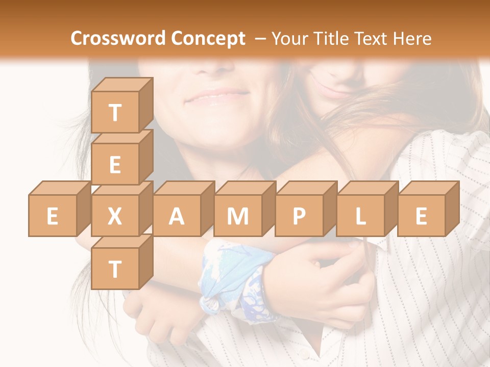 Mother And Daughter PowerPoint Template