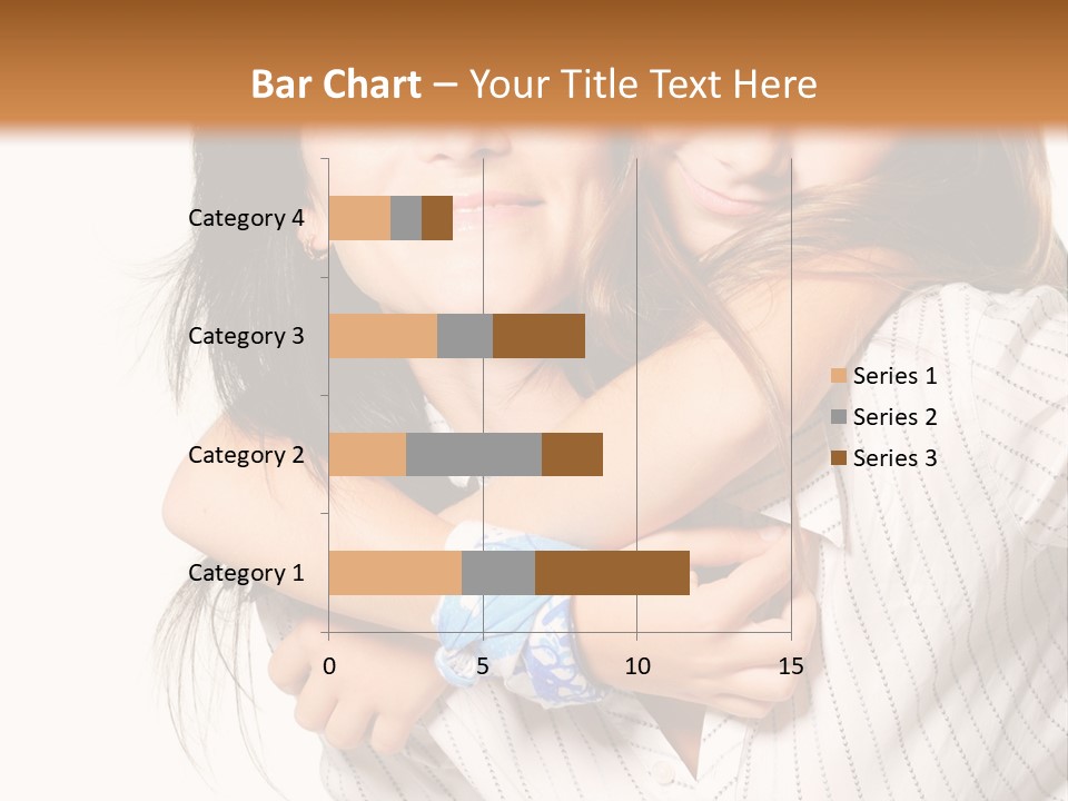 Mother And Daughter PowerPoint Template