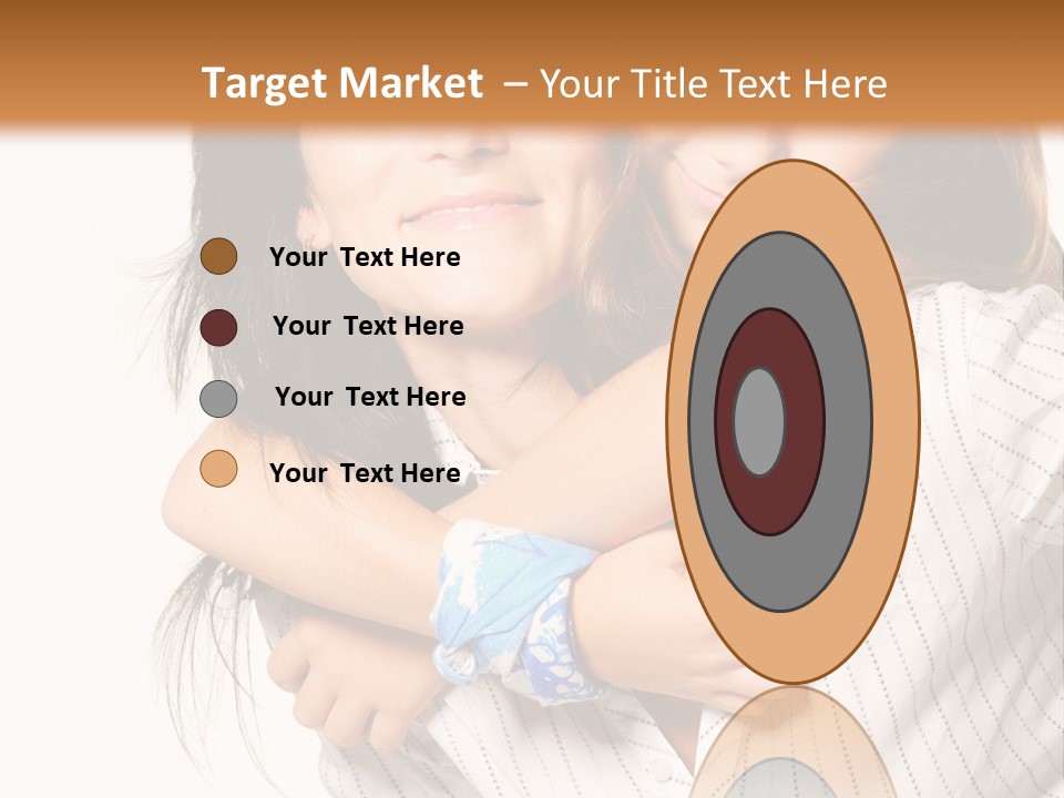 Mother And Daughter PowerPoint Template