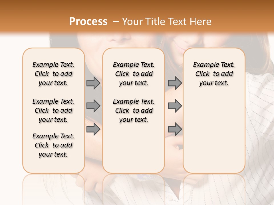 Mother And Daughter PowerPoint Template