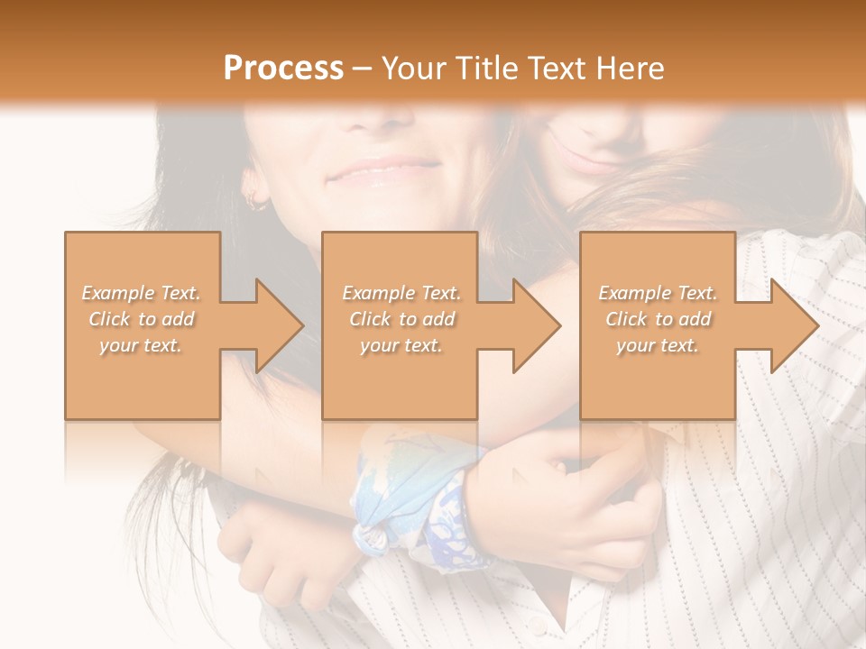 Mother And Daughter PowerPoint Template