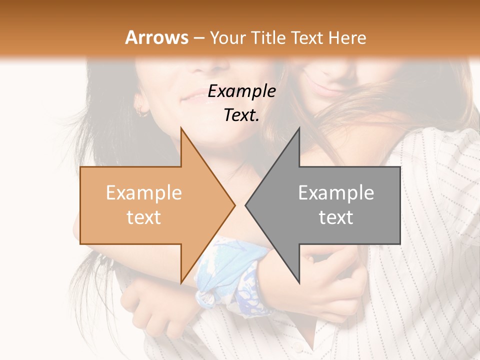 Mother And Daughter PowerPoint Template