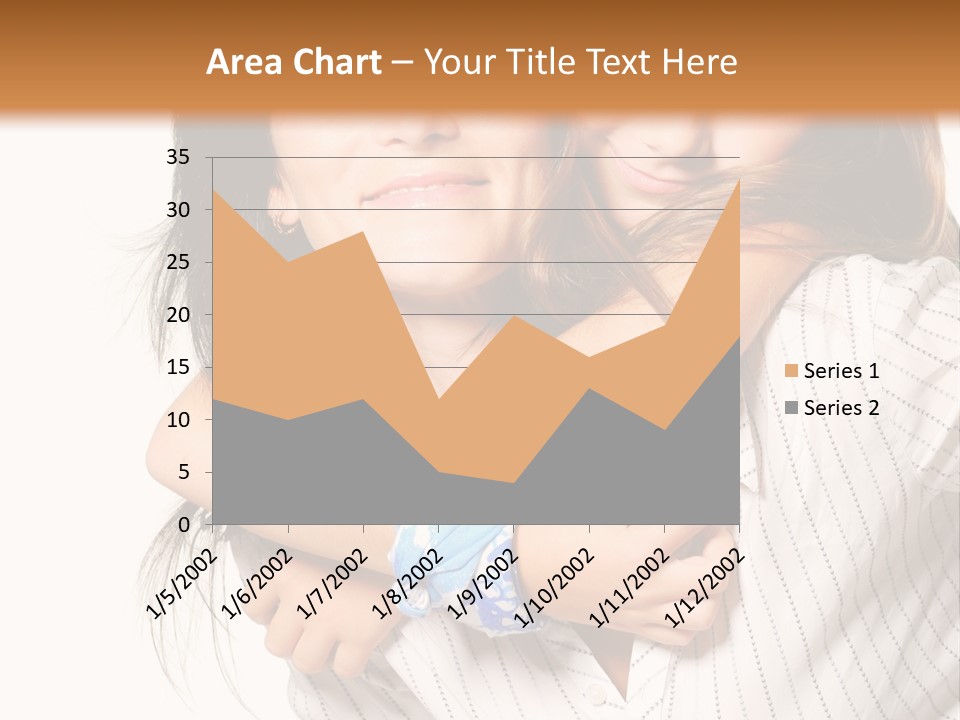 Mother And Daughter PowerPoint Template
