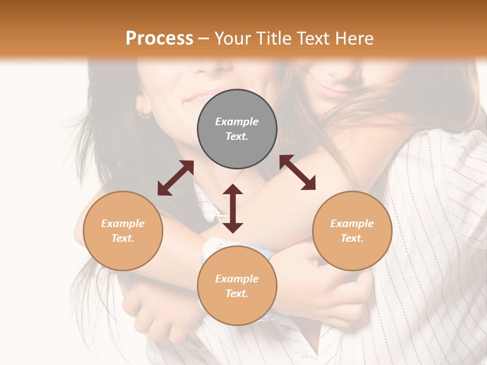 Mother And Daughter PowerPoint Template
