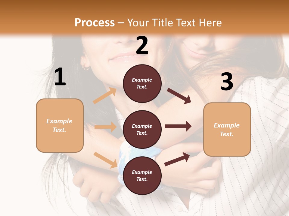 Mother And Daughter PowerPoint Template
