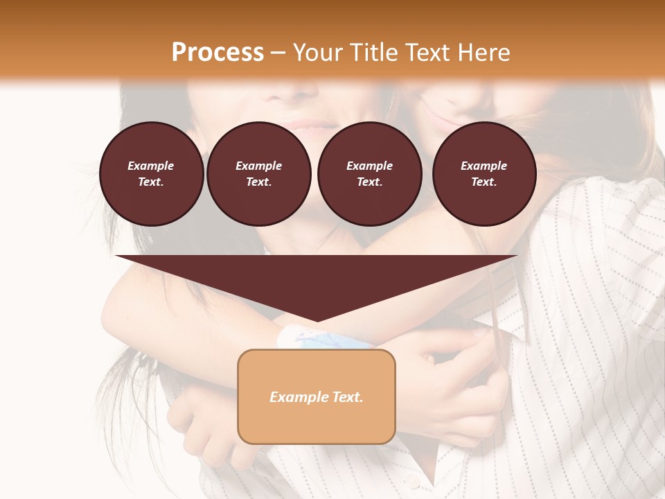 Mother And Daughter PowerPoint Template