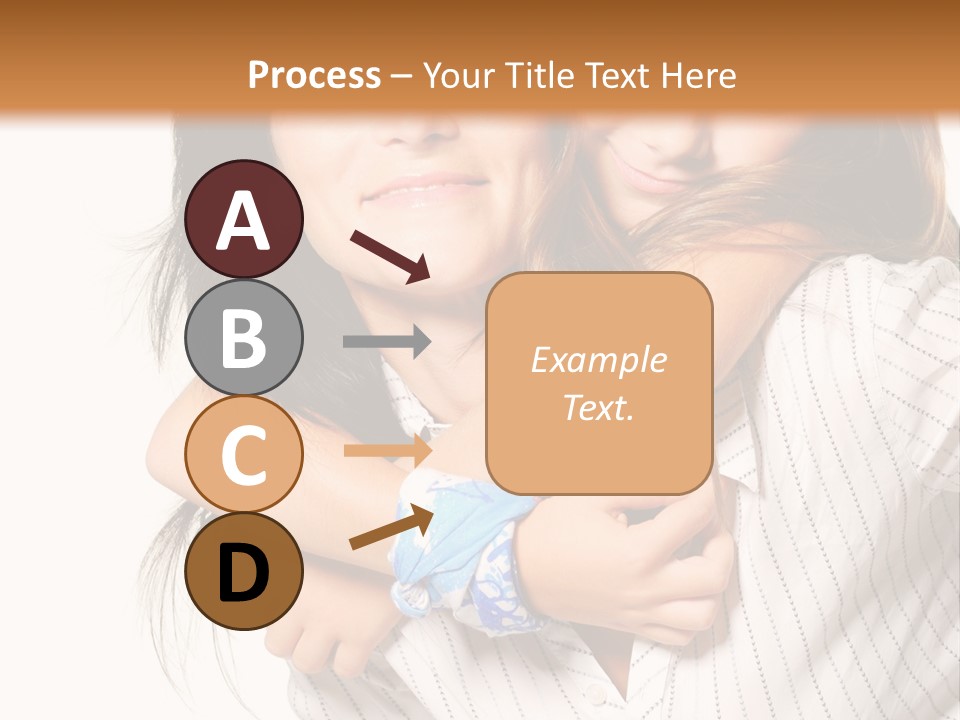 Mother And Daughter PowerPoint Template