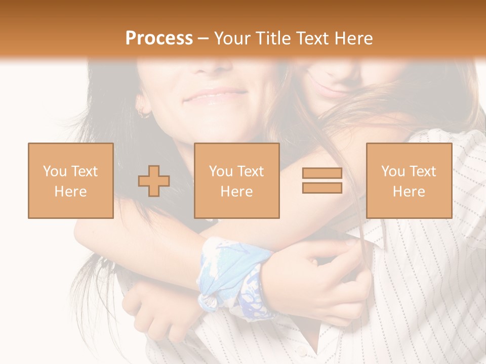 Mother And Daughter PowerPoint Template