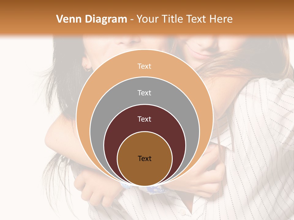 Mother And Daughter PowerPoint Template