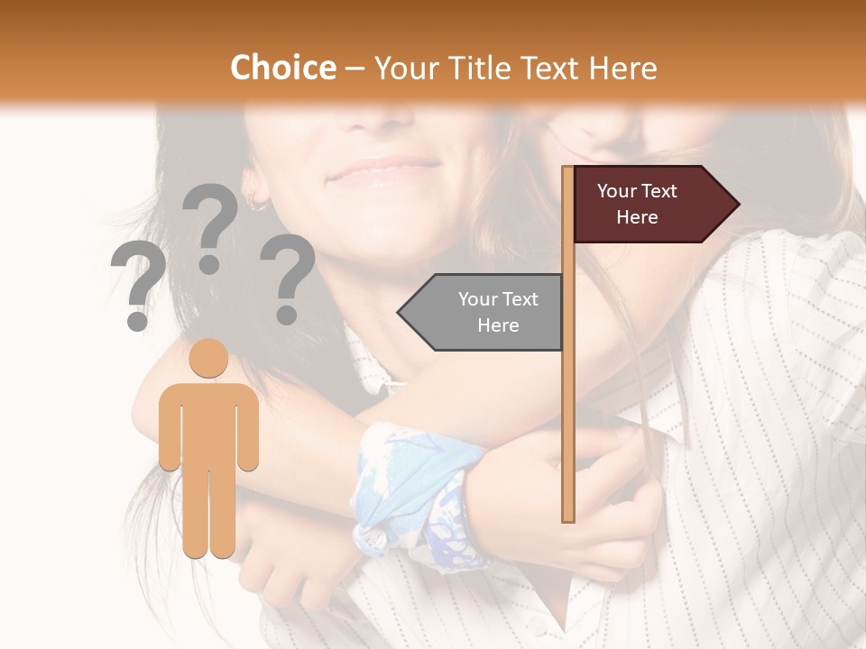 Mother And Daughter PowerPoint Template