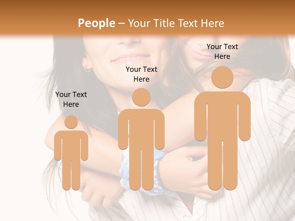 Mother And Daughter PowerPoint Template