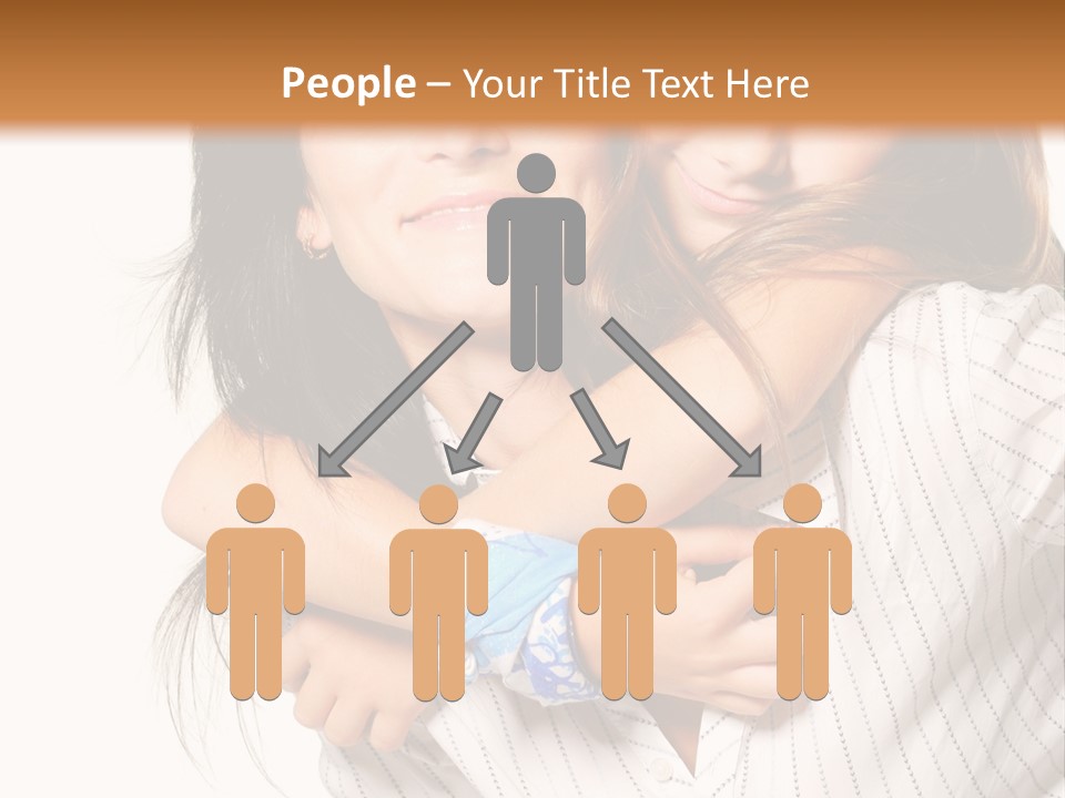 Mother And Daughter PowerPoint Template