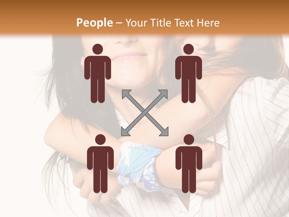 Mother And Daughter PowerPoint Template