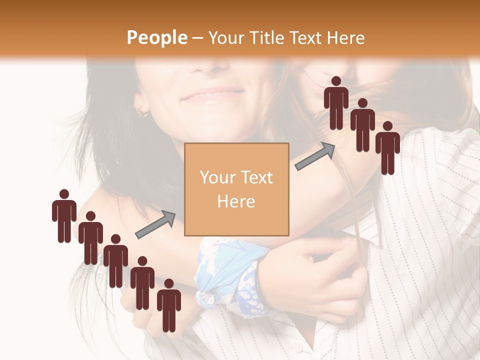 Mother And Daughter PowerPoint Template