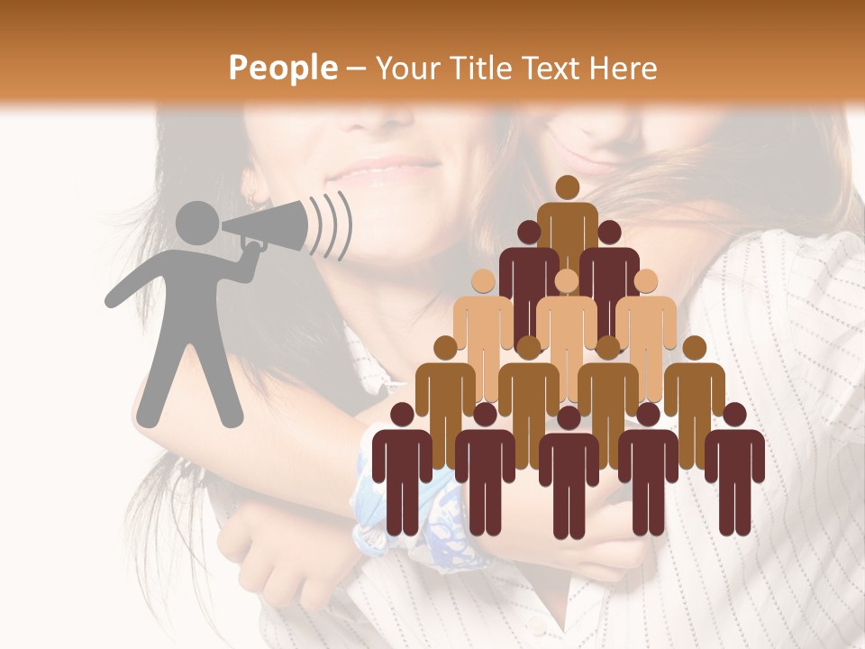 Mother And Daughter PowerPoint Template