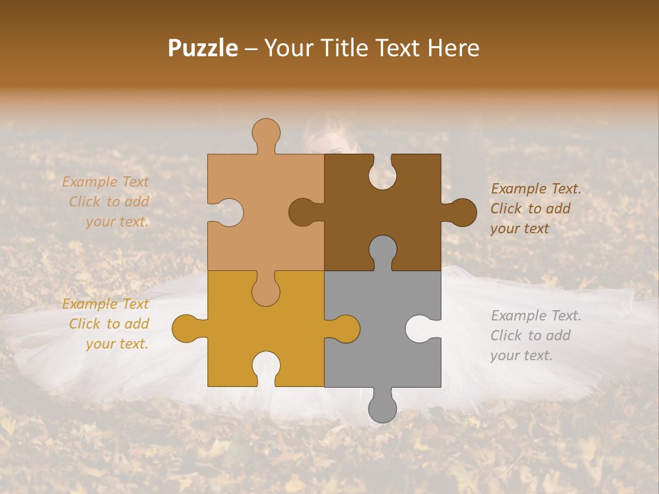 Fall Wedding PowerPoint Template