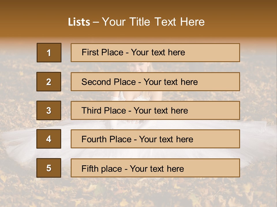 Fall Wedding PowerPoint Template