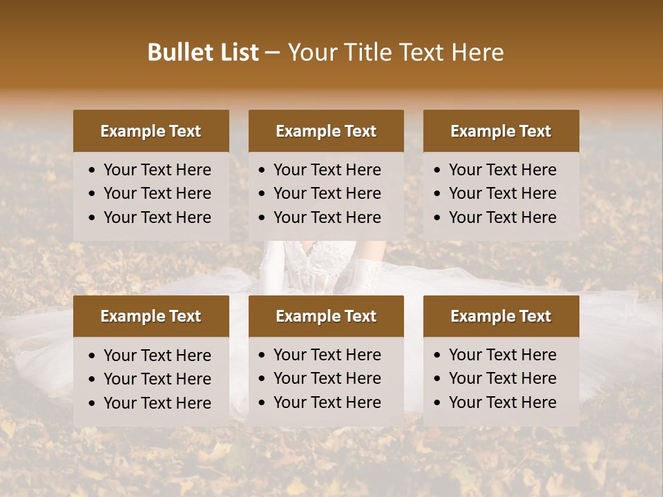 Fall Wedding PowerPoint Template