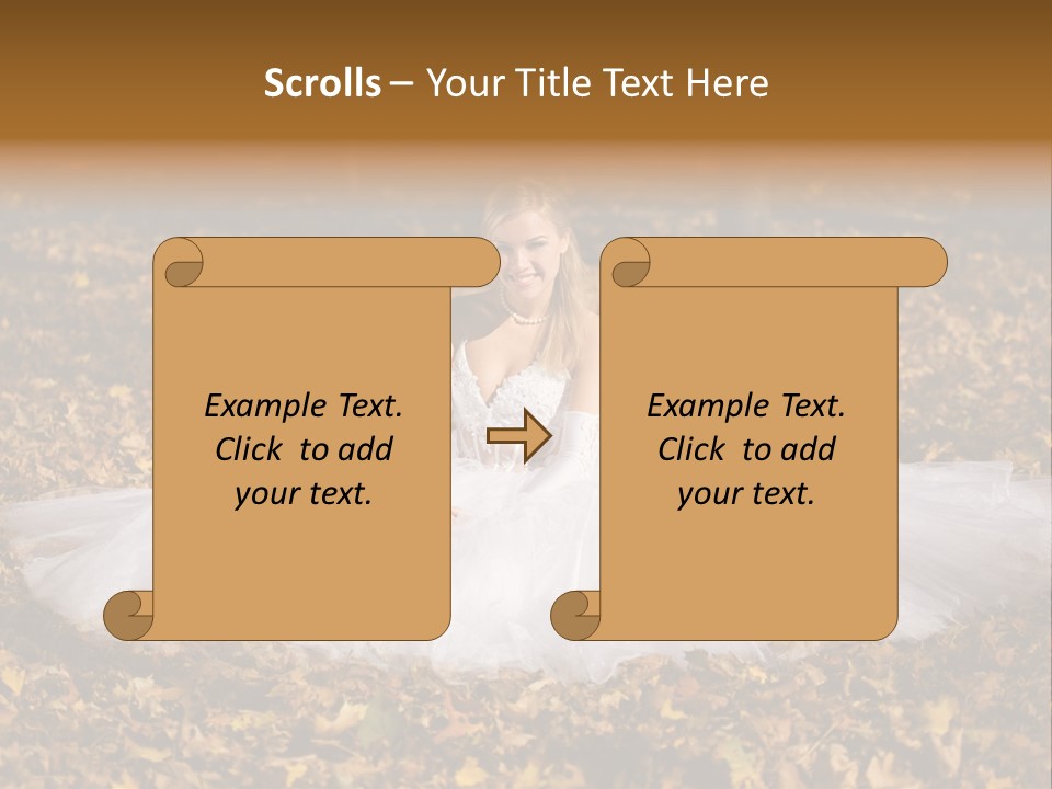 Fall Wedding PowerPoint Template