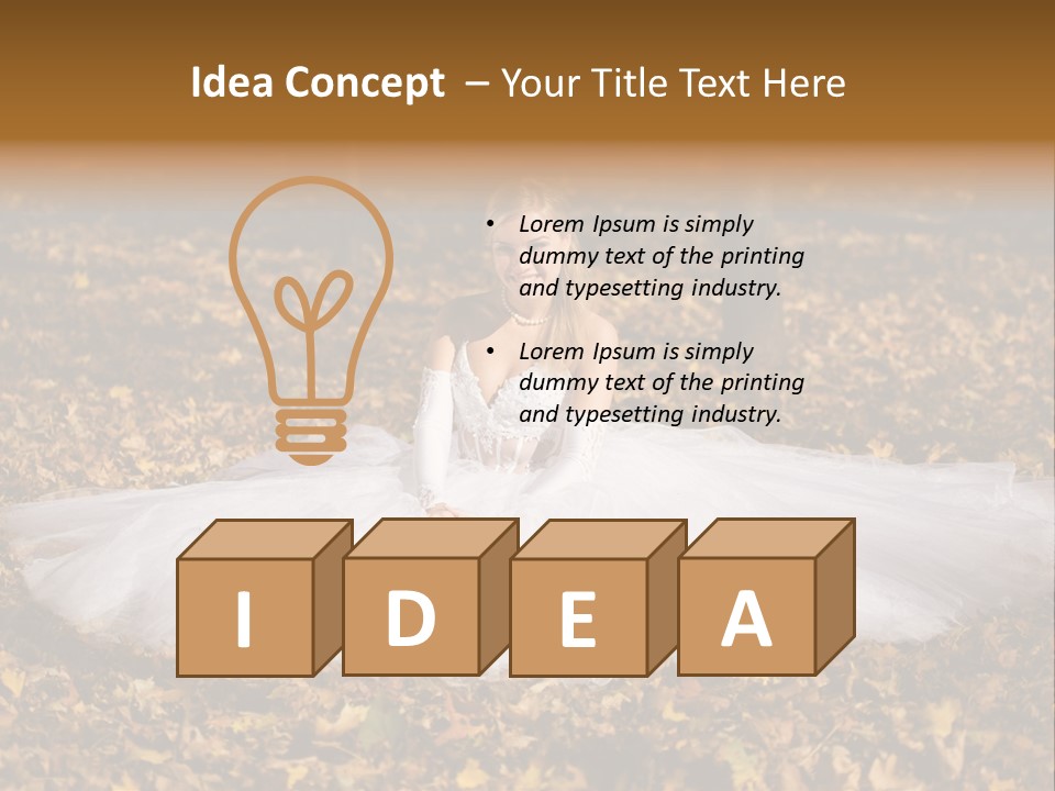 Fall Wedding PowerPoint Template