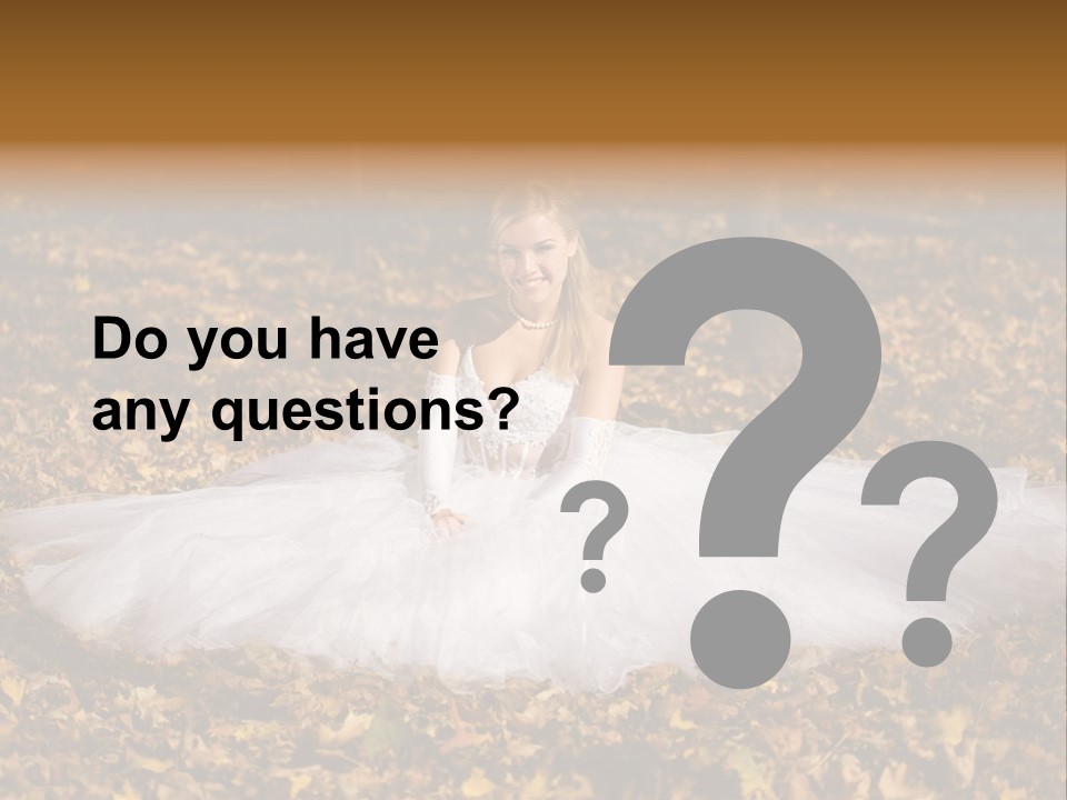 Fall Wedding PowerPoint Template