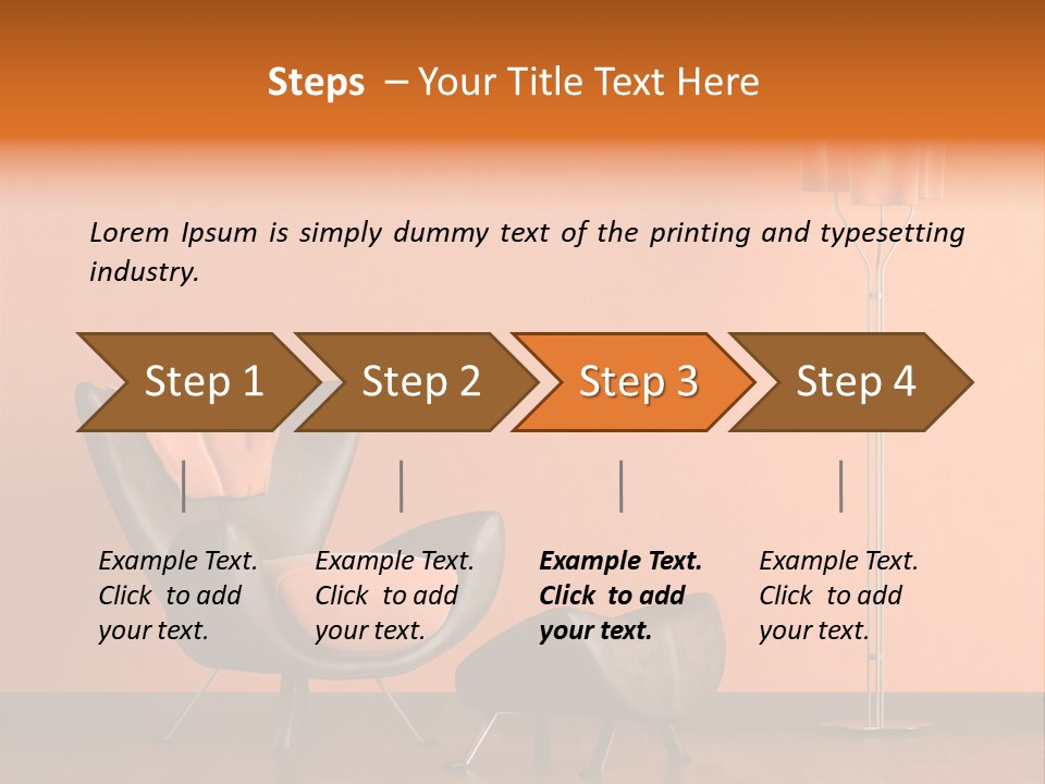 Interior Door PowerPoint Template