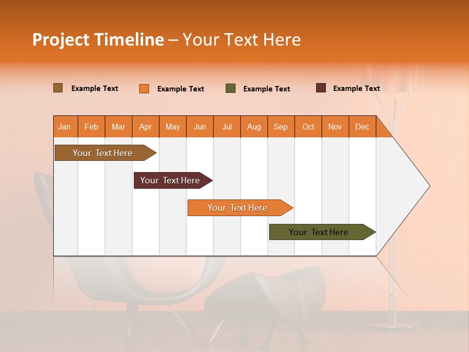 Interior Door PowerPoint Template