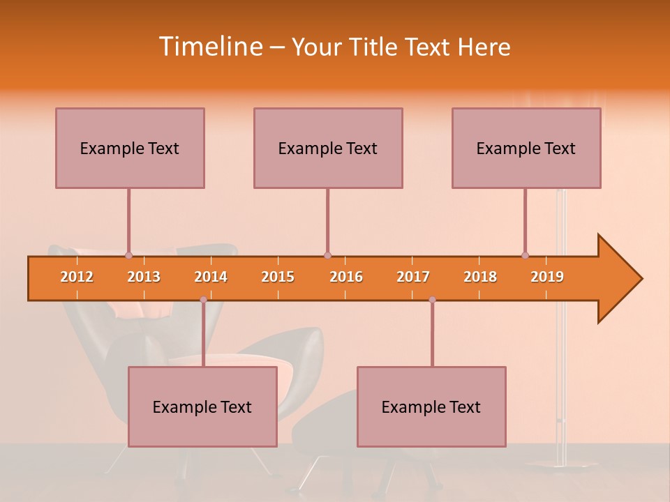 Interior Door PowerPoint Template