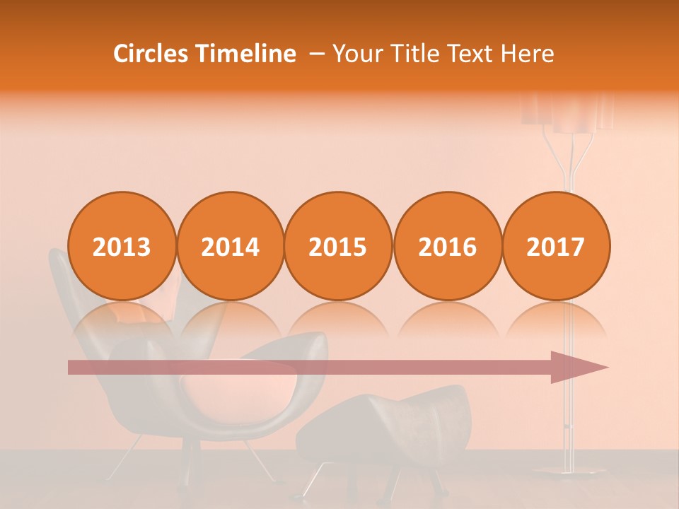 Interior Door PowerPoint Template