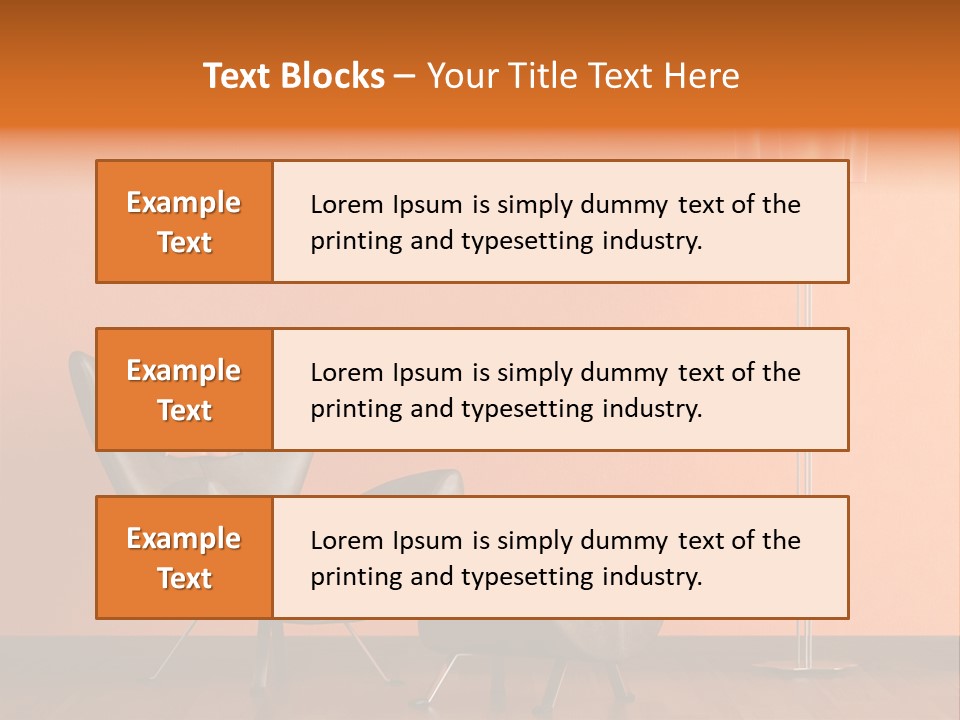 Interior Door PowerPoint Template