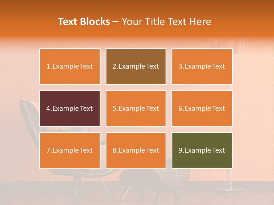 Interior Door PowerPoint Template