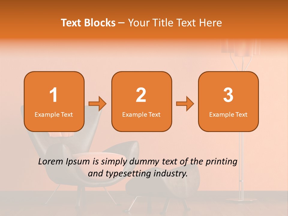Interior Door PowerPoint Template