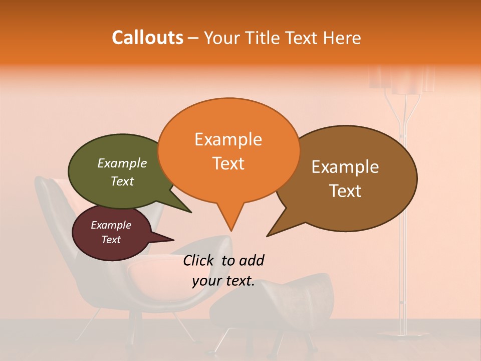 Interior Door PowerPoint Template