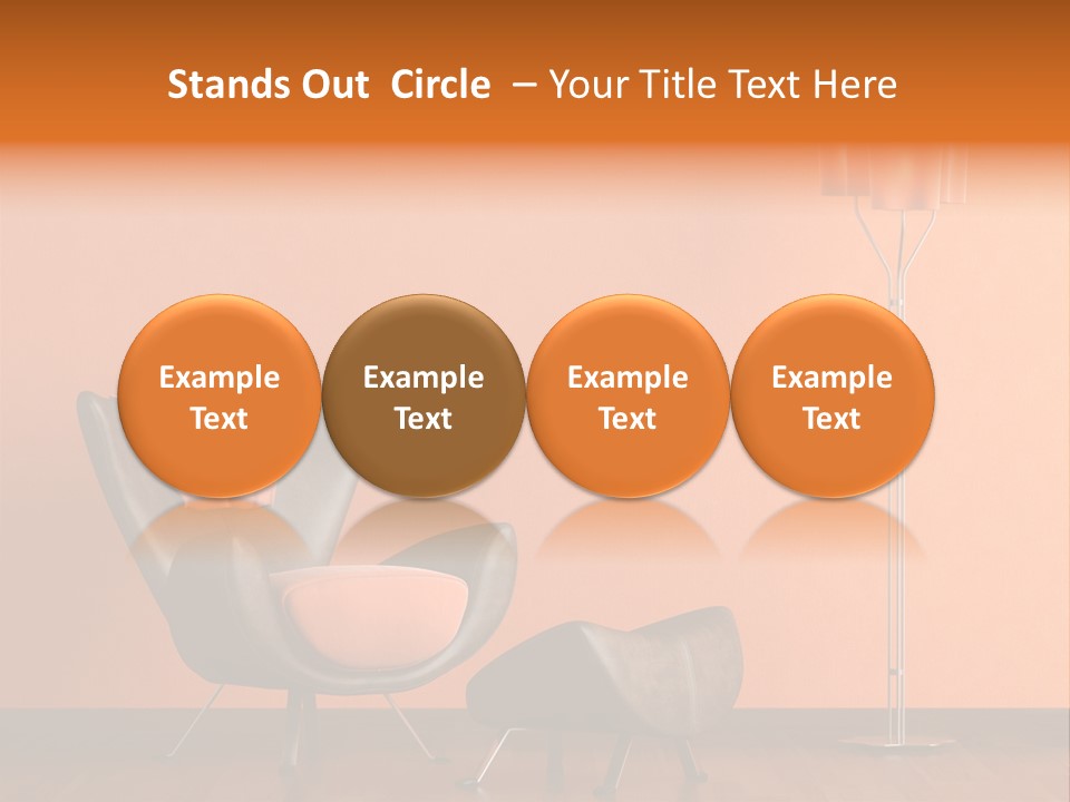 Interior Door PowerPoint Template