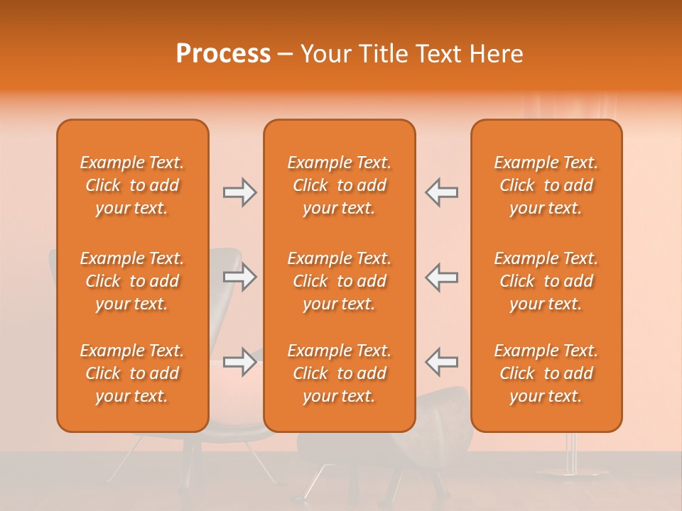 Interior Door PowerPoint Template