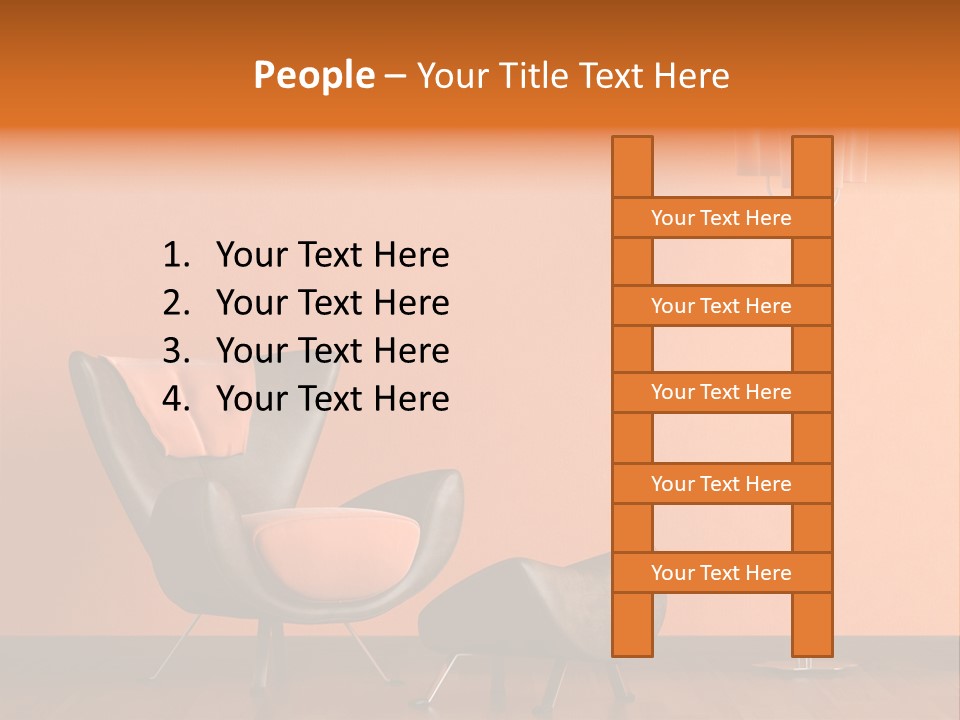 Interior Door PowerPoint Template