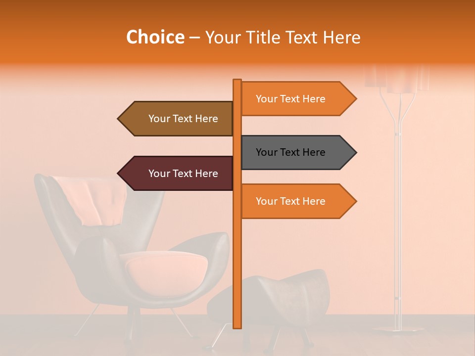 Interior Door PowerPoint Template
