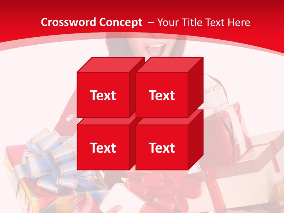 White Human Beauty PowerPoint Template