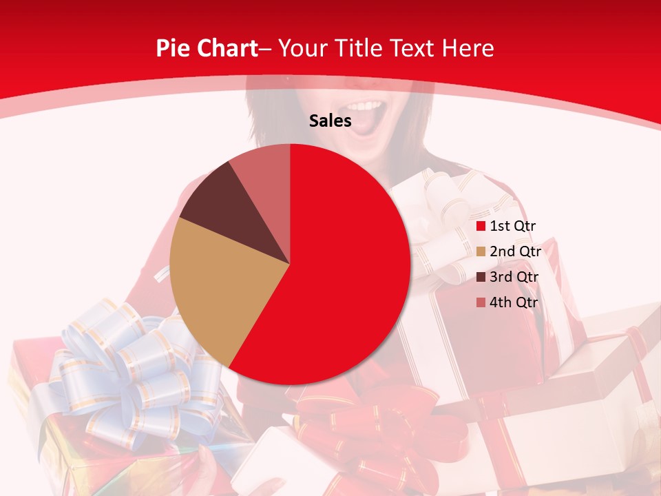 White Human Beauty PowerPoint Template