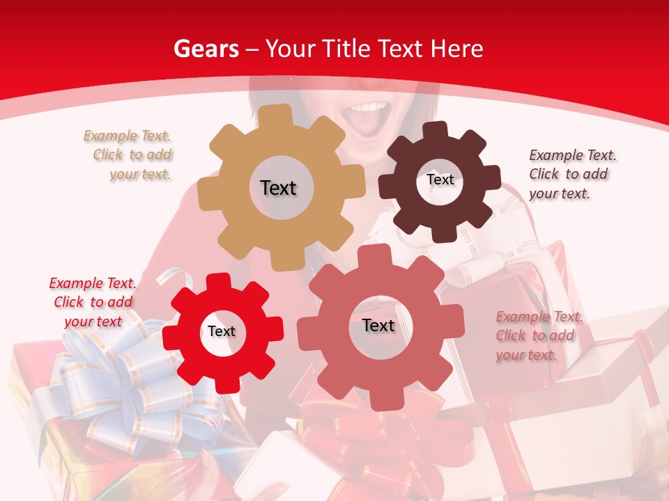 White Human Beauty PowerPoint Template