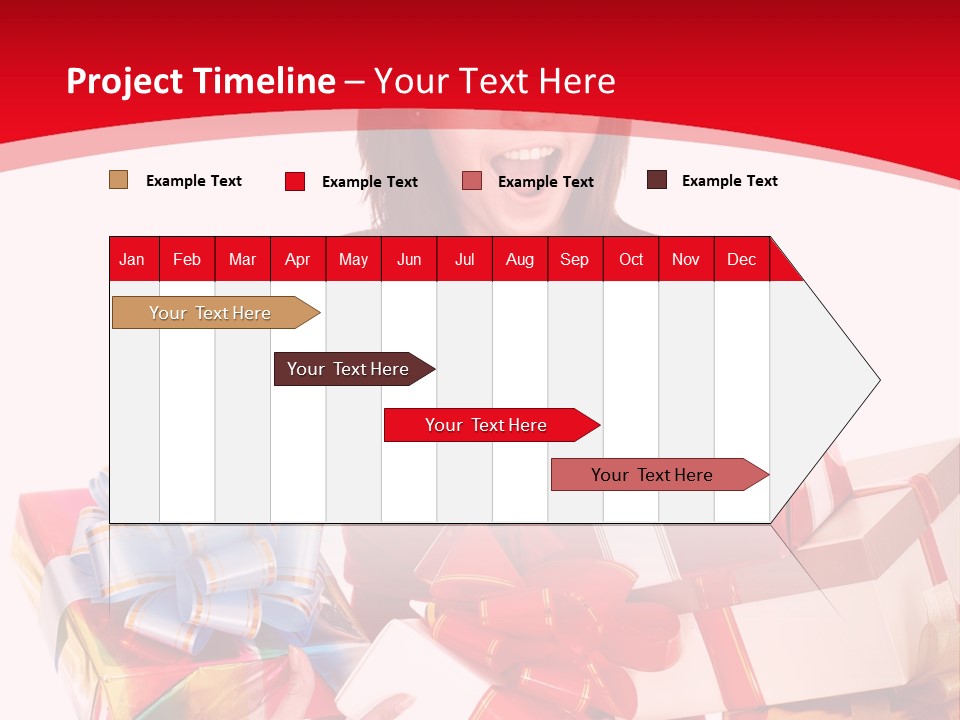 White Human Beauty PowerPoint Template