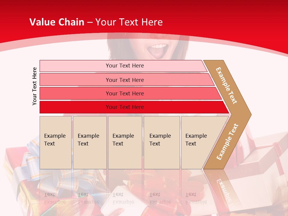 White Human Beauty PowerPoint Template